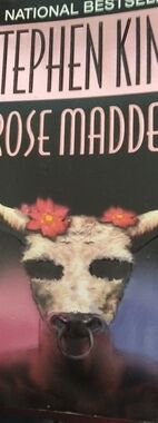 Stephen King 'Rose Madder' Decorative Coffee Table Book - Pink & Black